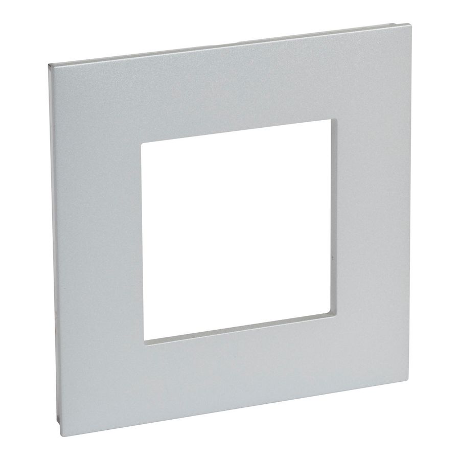 Afdekraam 1 mechanisme Aluminium Valena Next