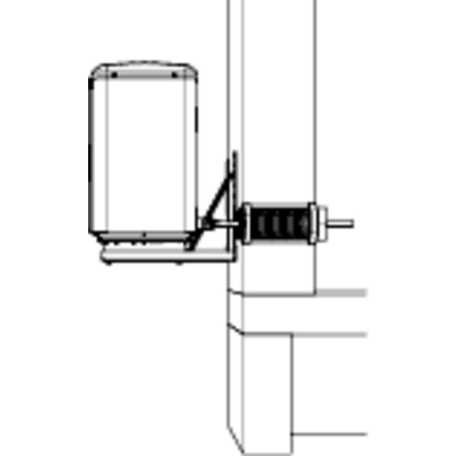 Mantelbuis wand DN200/32 -0,7m voor CHA-16/20