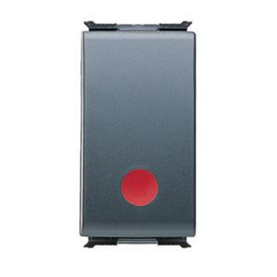 DRUKKNOP 1P 250 Vac-10 A HULPCONTACTEN NO-STOP-ROOD-1 MODULE