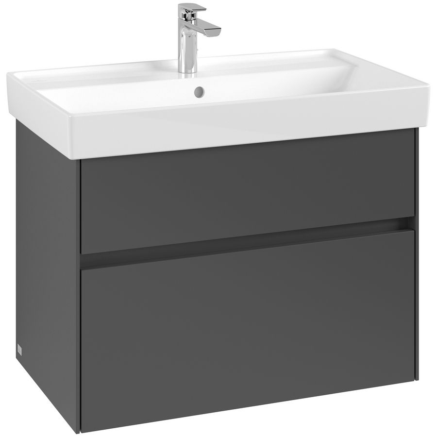 Wastafelonderkast Collaro 754x546x444mm Graphite C01000VR