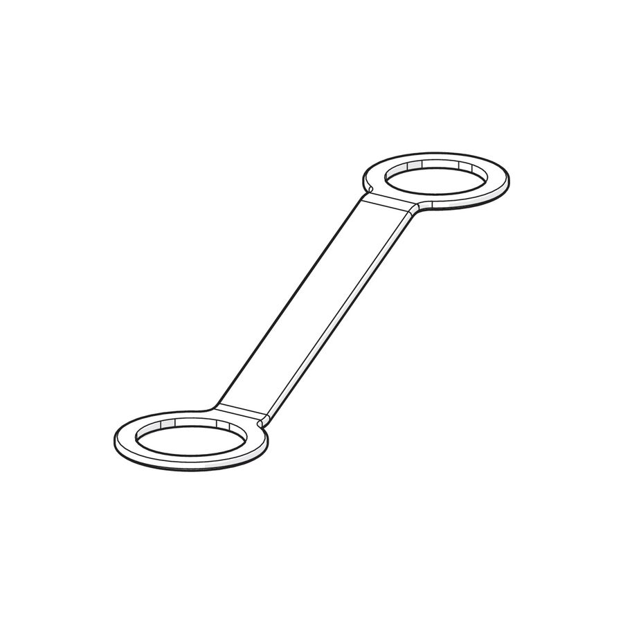 Zeskant ringsleutel SW38