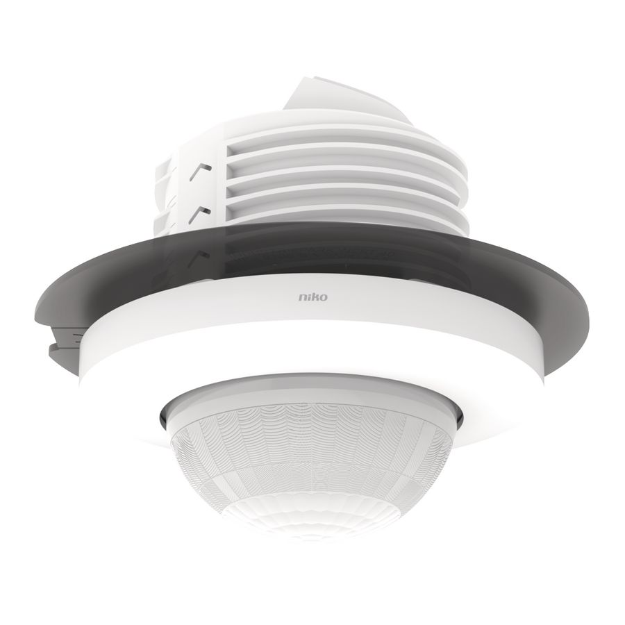 Bewegingsmelder M42LR 230V 32-37m inbouw Snap wit