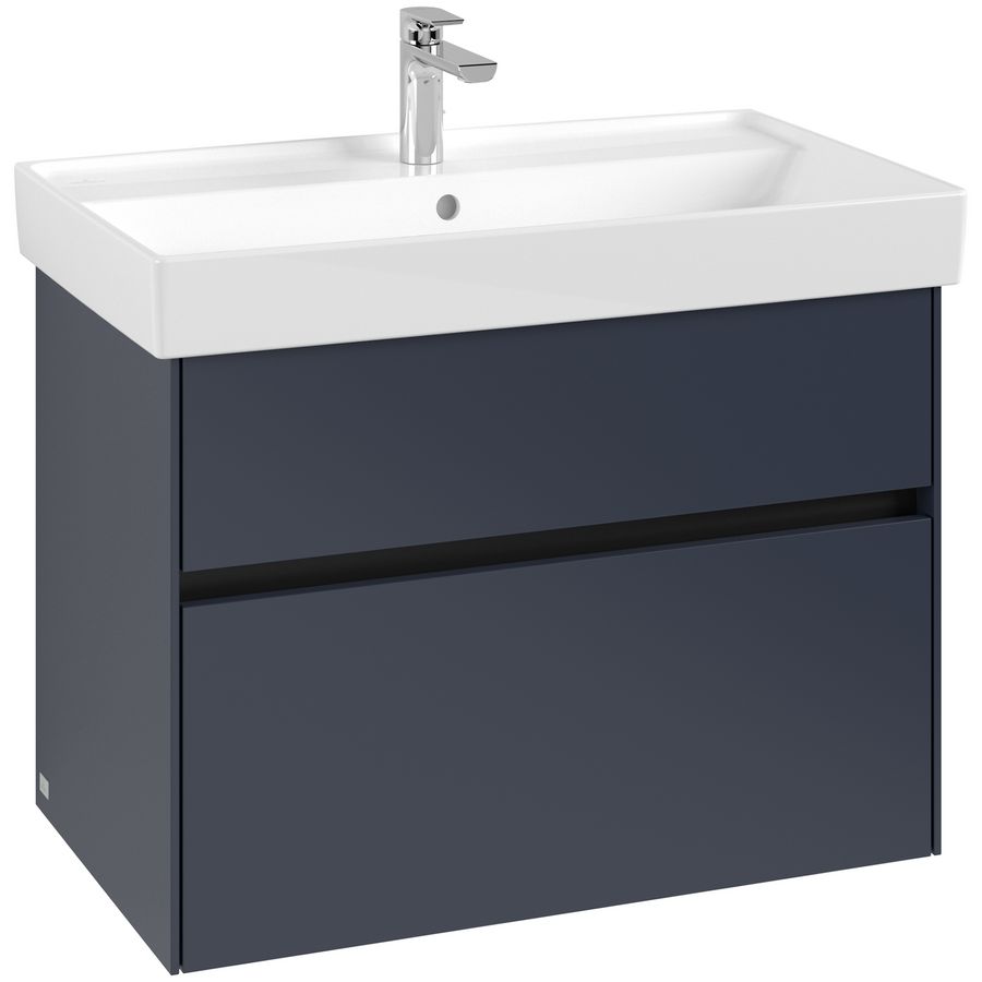 Wastafelonderkast Collaro 754x546x444mm Marine Blue C01000VQ