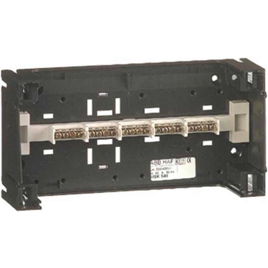 Klemmenkast 40 A 5-blokjes (3x10 + 1x16 mm²)