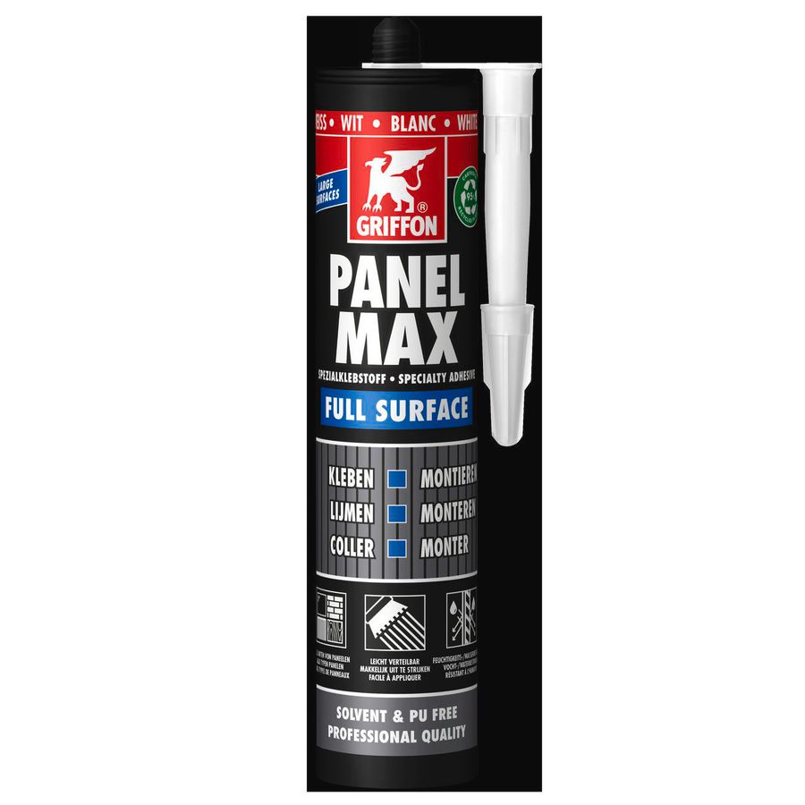 Montagelijm Panel Max Full Surface 465g VVE=12