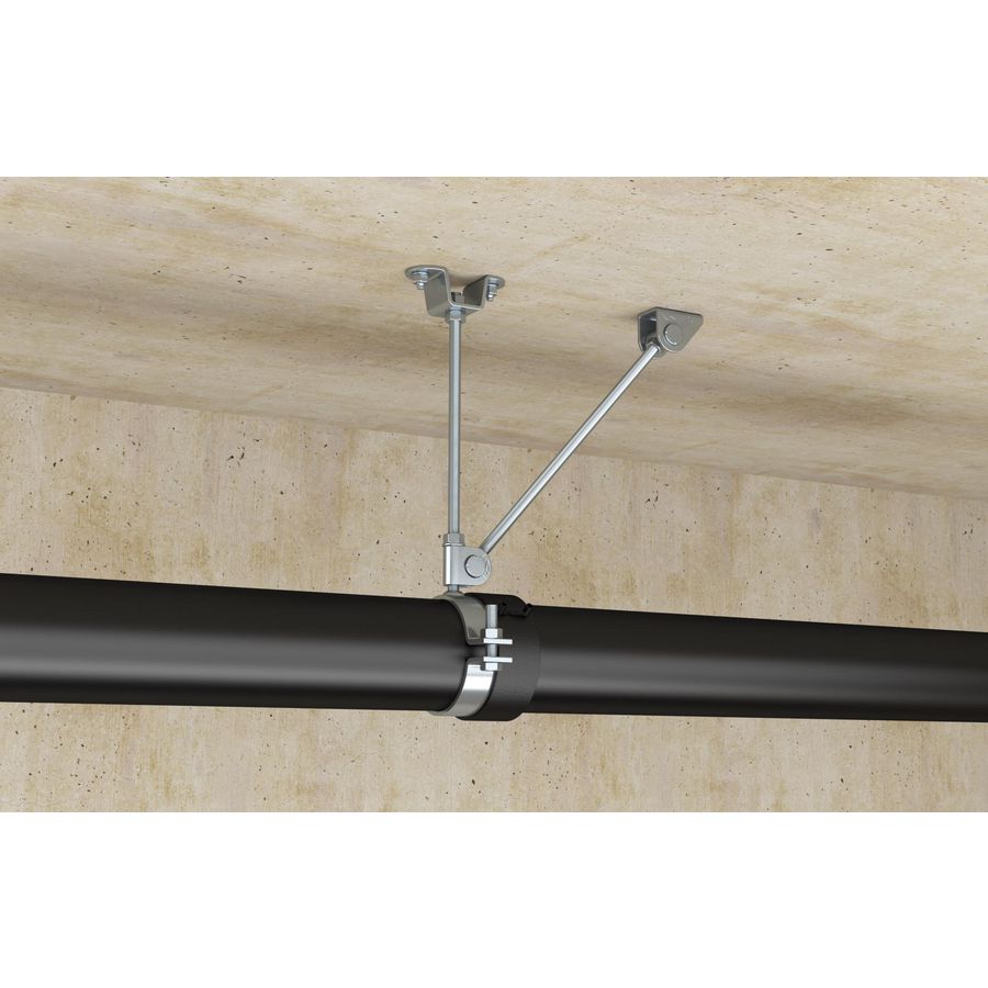 Fixed point solid clamp FFPC 114.3 VVE=2