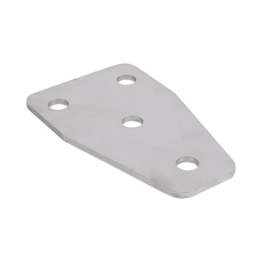 T-Verbinder vlak RVS 131x80 RapidStrut