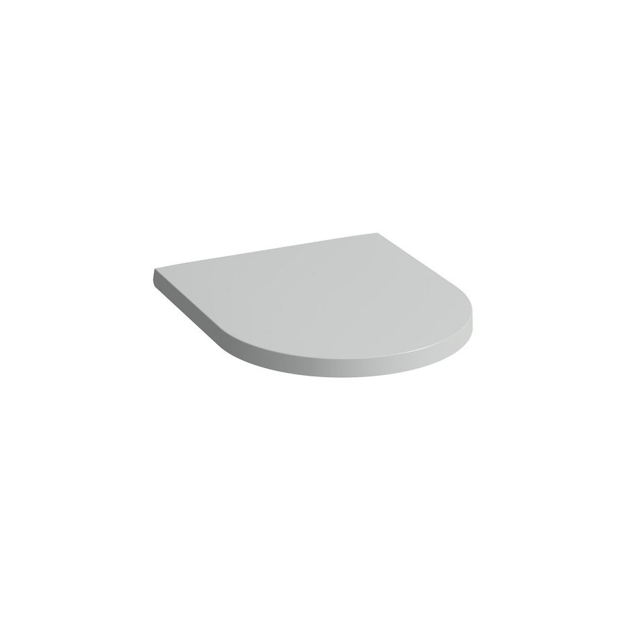Kartell closetzitting met deksel mat grijs quick release