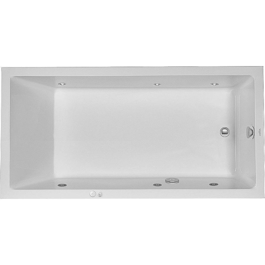 Whirlbad Starck 1800x900mm wit inbouw 1 rugsteun Jet systeem