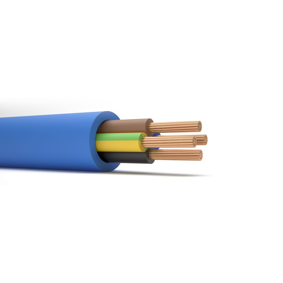Haspel a 500m. PRYWATER 0,6/1kV bu# 4G2,5mm²