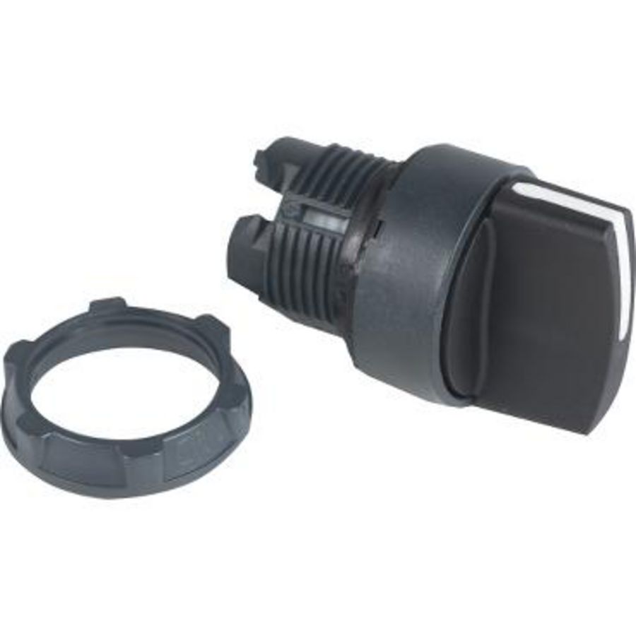 Kop keuzeschakelaar 2 standen 22mm Zwart Harmony XALF/XB5