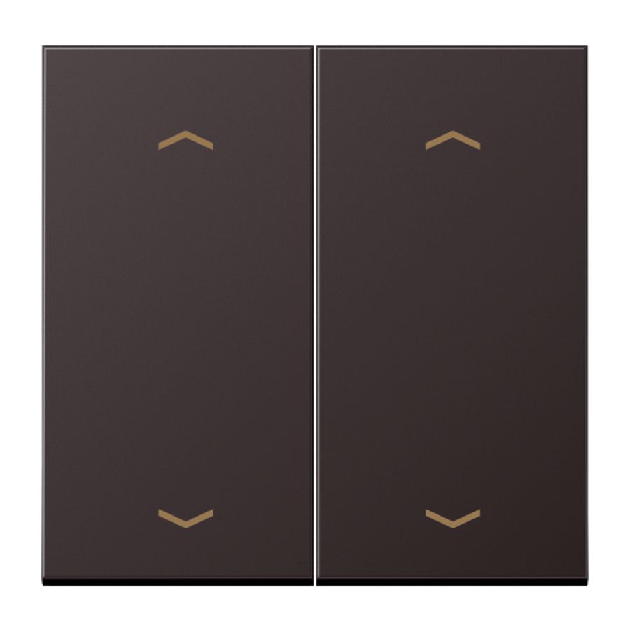 Wip LS-dark met pijl v.KNX F10 taster 2voudig
