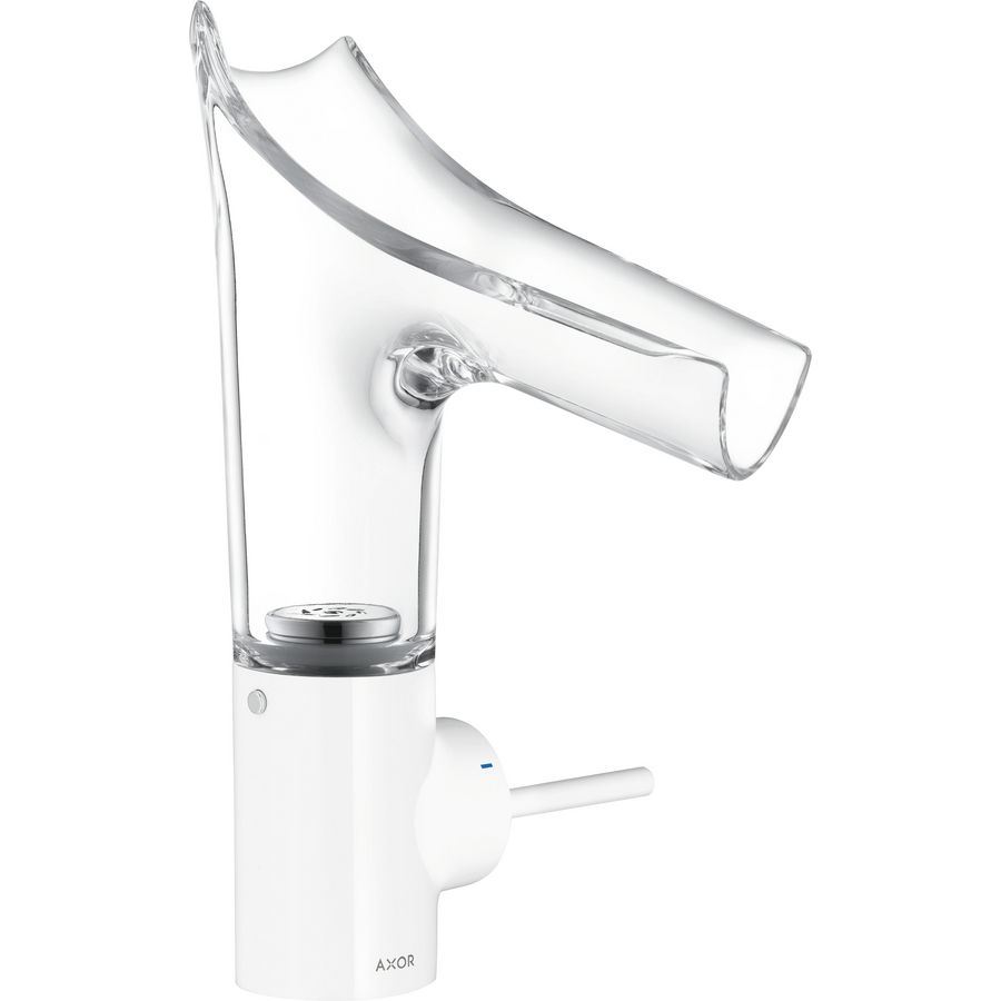 AXOR Starck V 1-hendel wastafelkraan wit