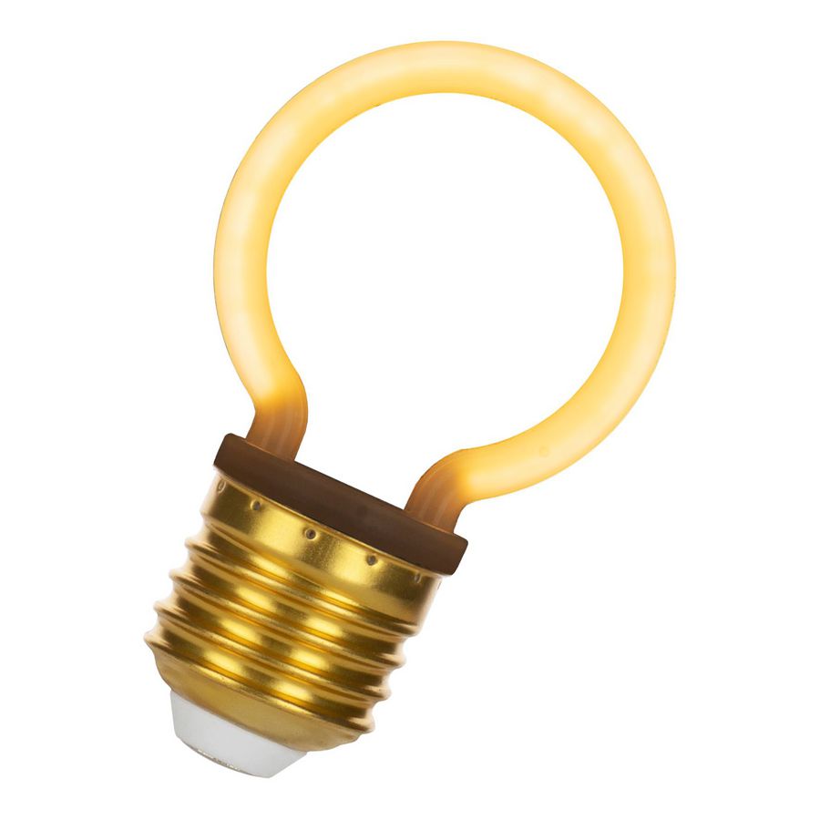 LED-lamp Neon G45 E27 2W wit