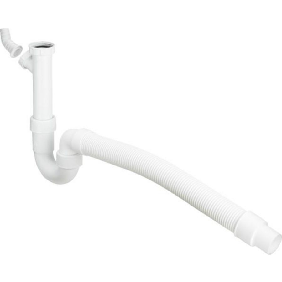 buissifon 1 1/2x40/50 kunststof/wit 798515-101633