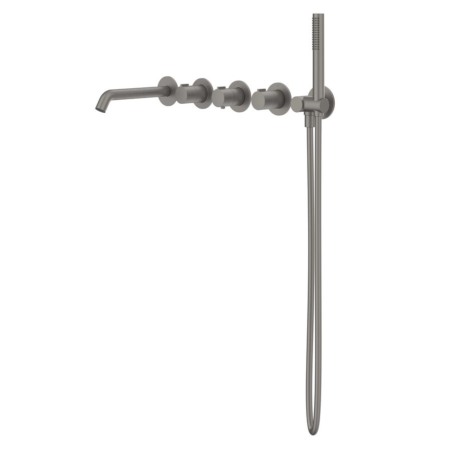 Afbouw tbv inbouwther Symmetry 5 baduit wands slang GMB Pact