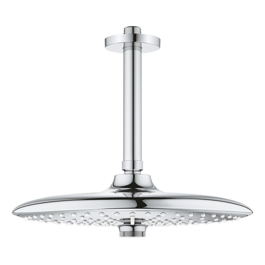 Euphoria hoofddoucheset 142mm chroom look
