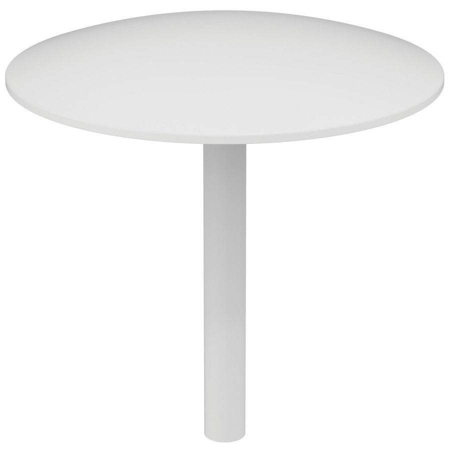 Round afvoerafdekking bad silk white