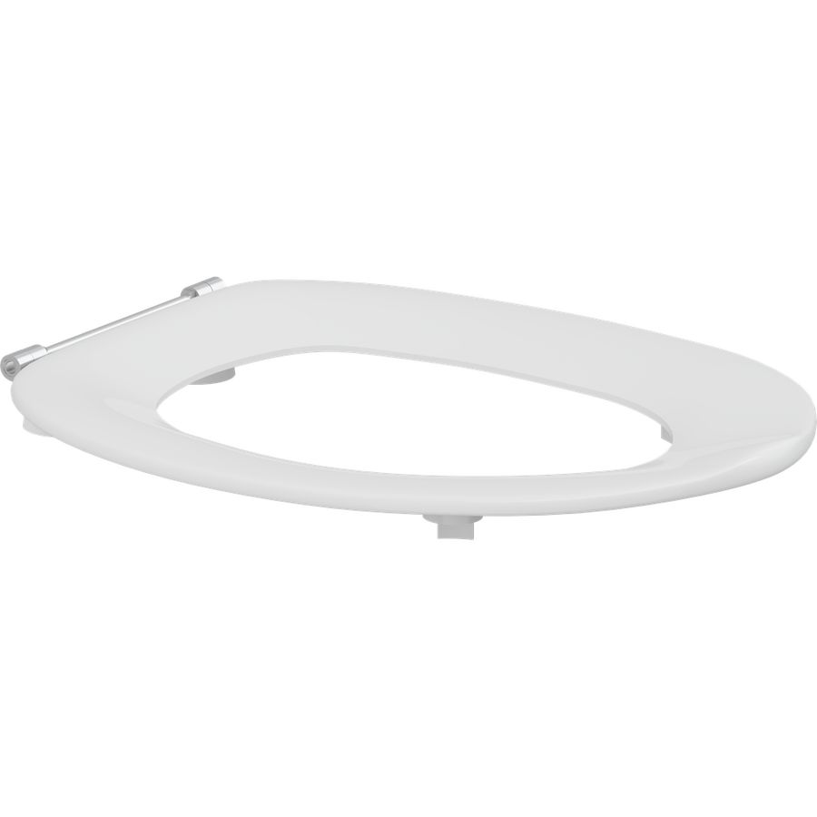 Closetzitting enkel zonder deksel COLANI wit doorlopende pen boutlengte 85mm D92