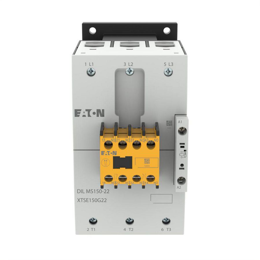Magn.schakelaar Safety DILMS150(RDC24) (24-27VDC) 75kW 2m 2v