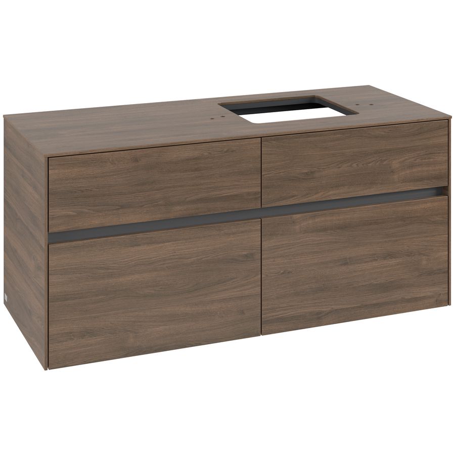 Wastafelonderkast Collaro 1200x548x500mm Ariz.Oak C13000VH
