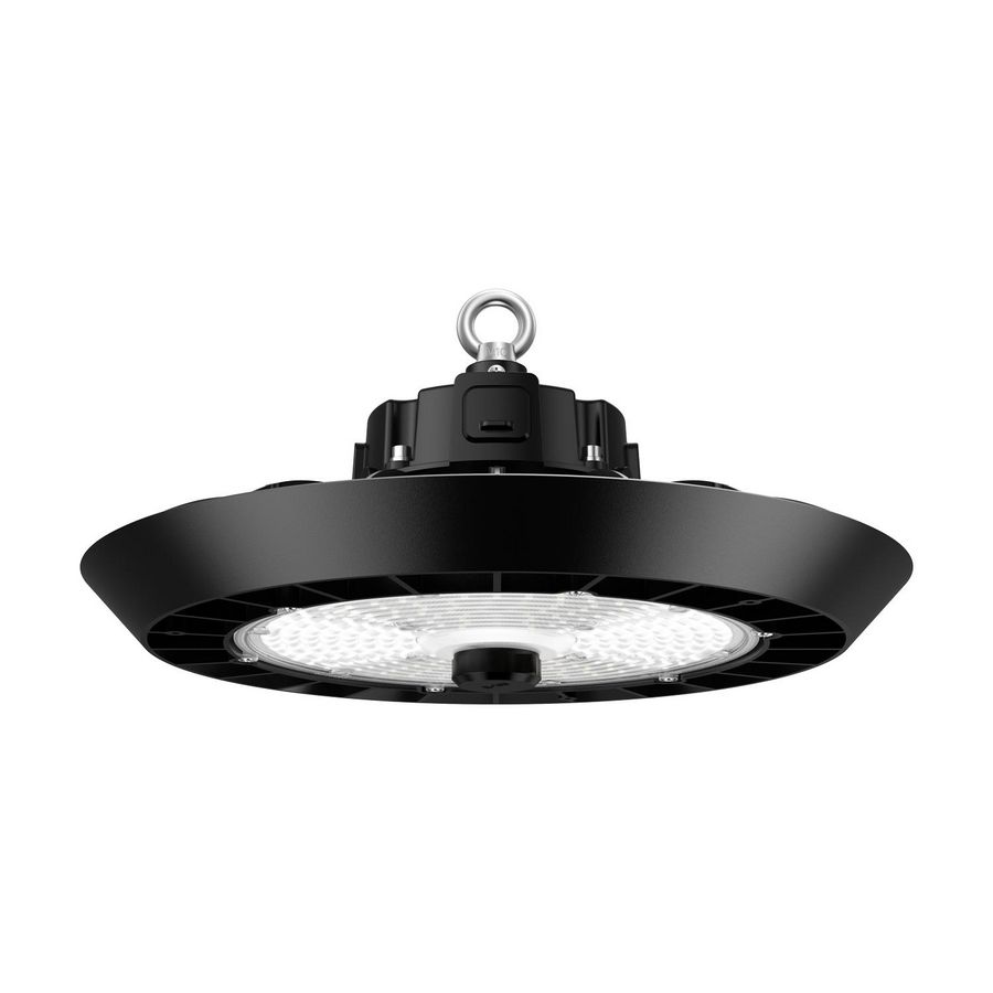 LED armatuur Pro-Bay Multi - HB-lum. Ø355mm h=181mm 85° max. 200W 0-10V dim zwart