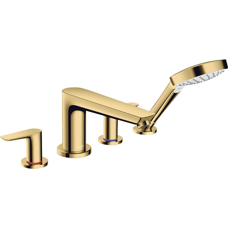 Afbouwdeel badrandmengkraan 4-g. Talis E v.13244180 polished gold optic