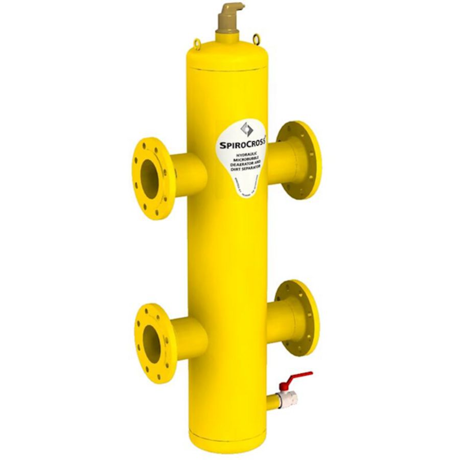 Open verdeler Spirocross DN250 flens