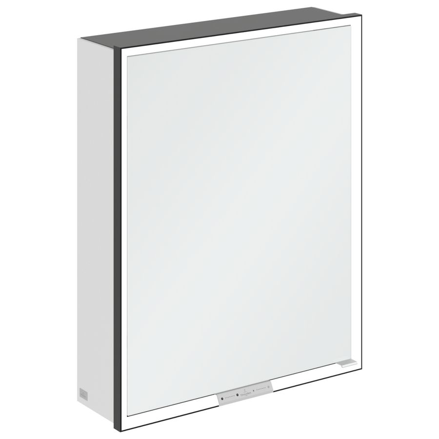 Opbouw Spiegelkast My View+ 600x750x168mm Brilliant White