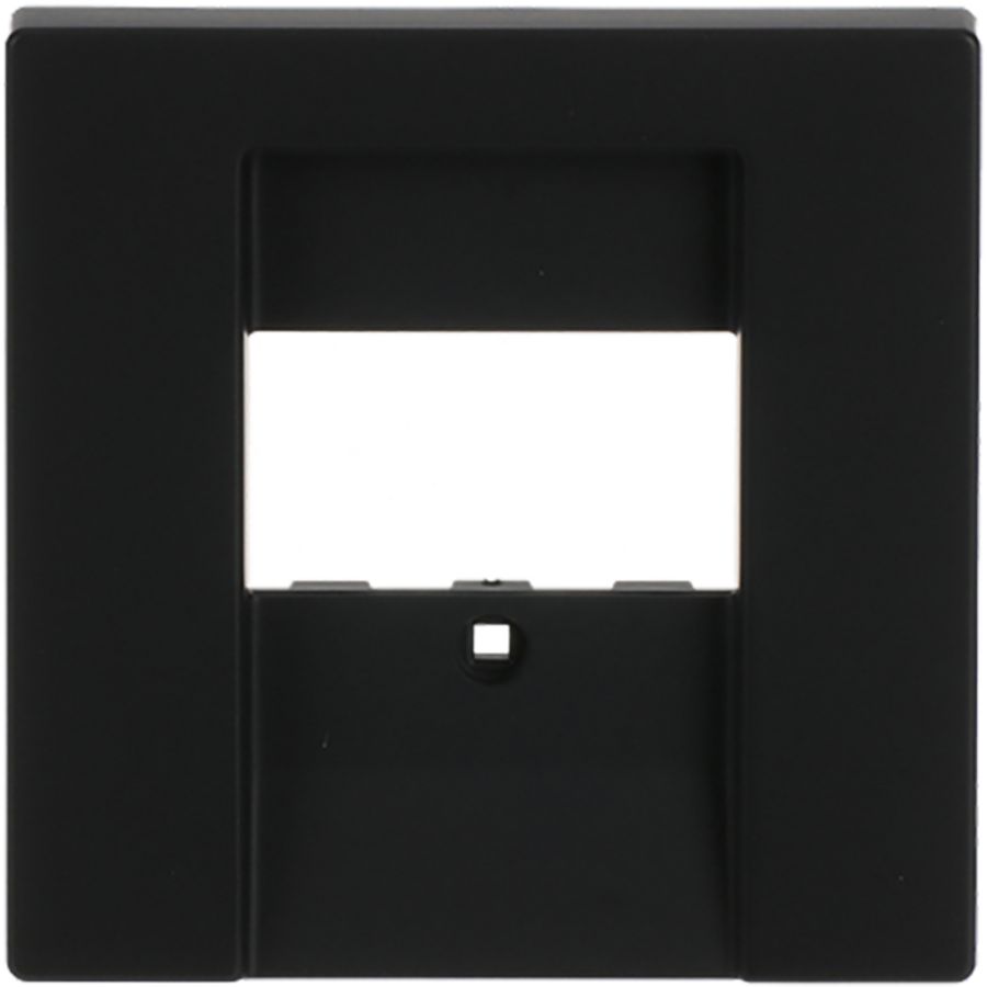 Centraalplaat luidspr/TAE/USB f-matzwart (1766-885)