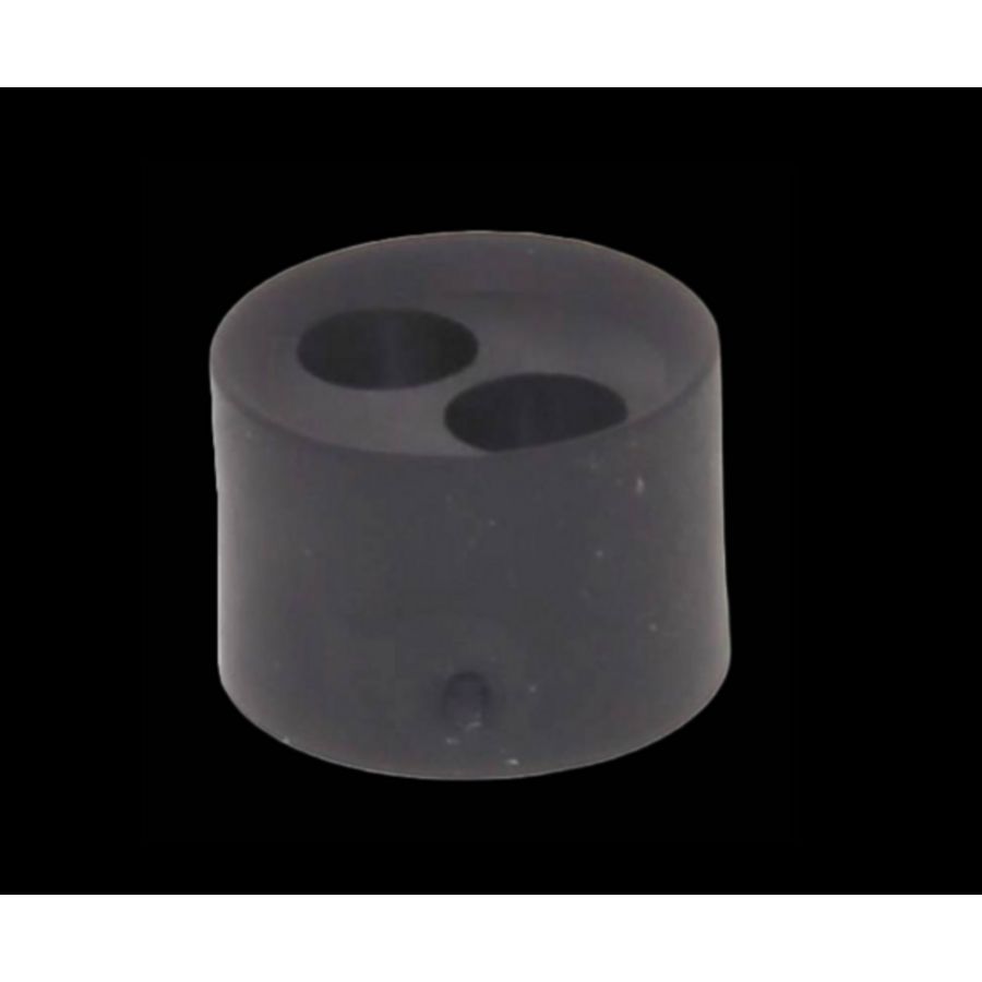Inzetstuk meervoudig TPE t.b.v. wartel M20 doorlaat 2x 4-6mm (MFD20/02/060)