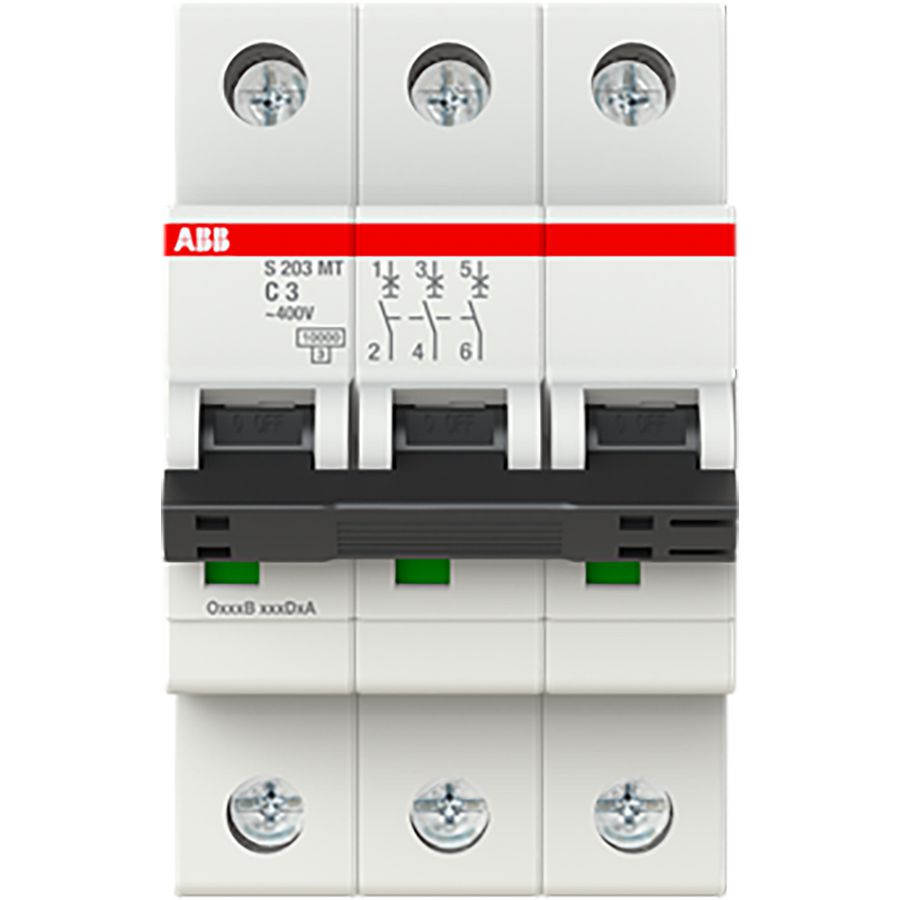 Installatieautomaat S200MT 3P C3 10kA Tractie