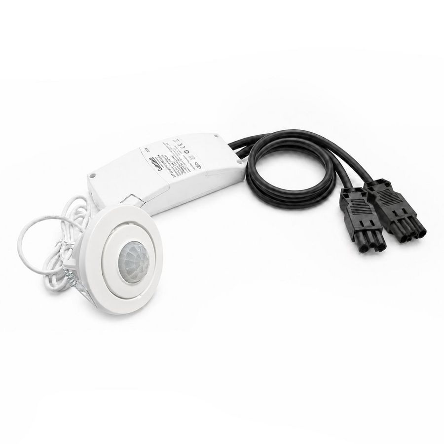 Aanwezigheiddetector plafond PIR 2200W 8M 50m² 1-10V Wieland