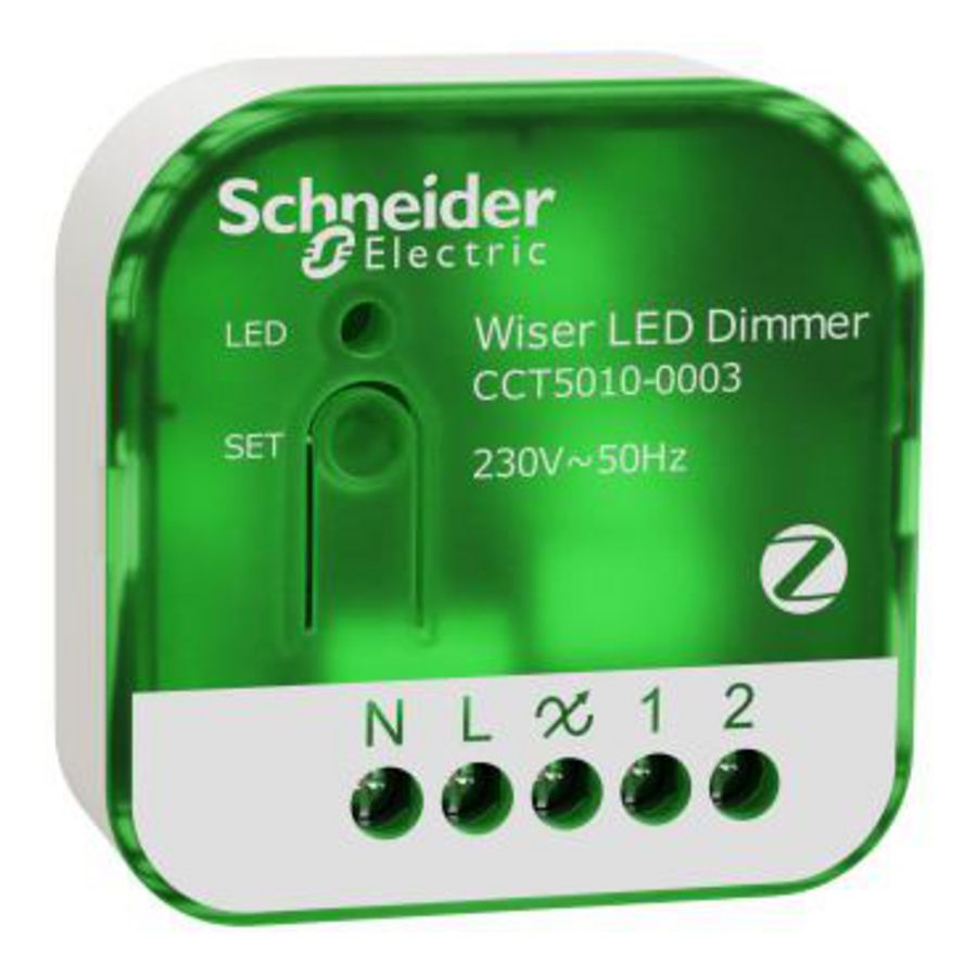 Inbouwmodule multiwire LED dimmer WISER 0-200W Zigbee