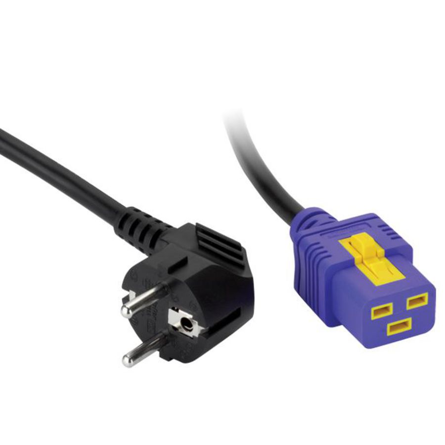 PowRcord Schuko - IEC320 C19 3x1.5mm² 4 meter