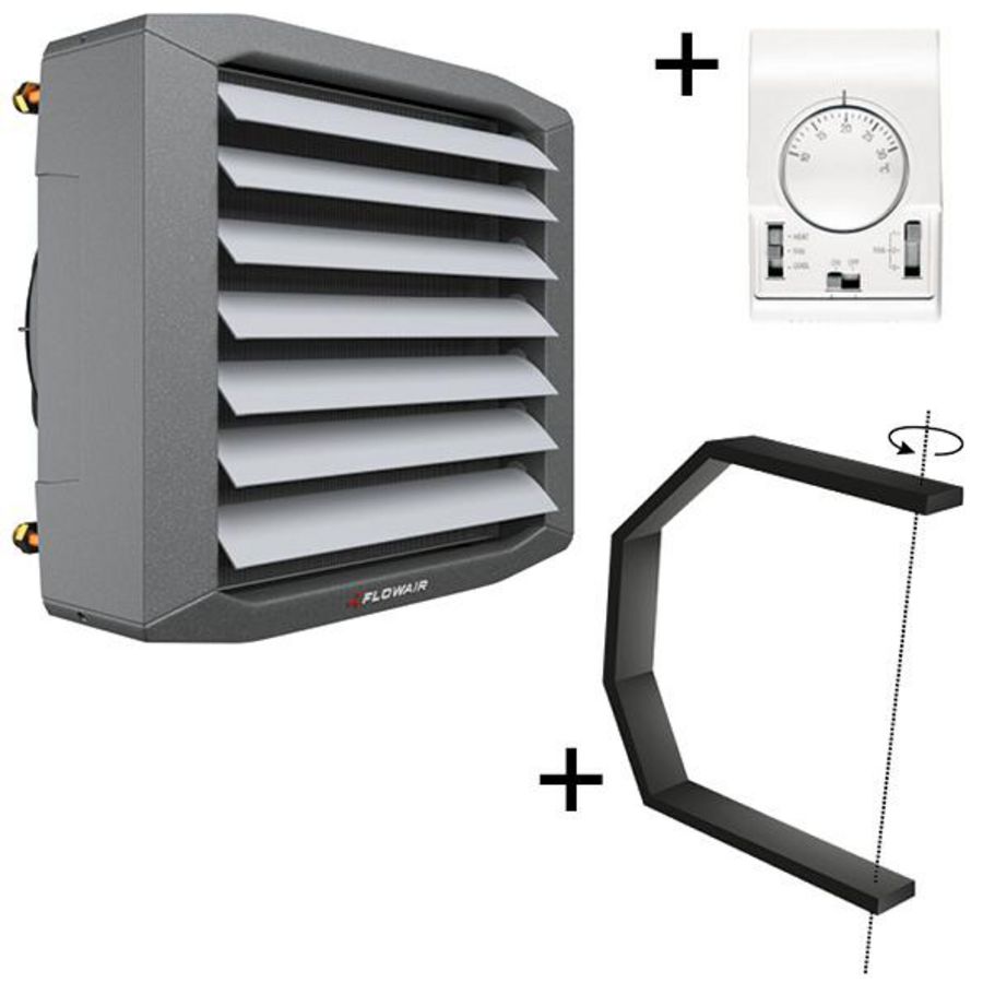 Flowair Basic Line Luchtverw. LEO S3-AC fan+TS therm