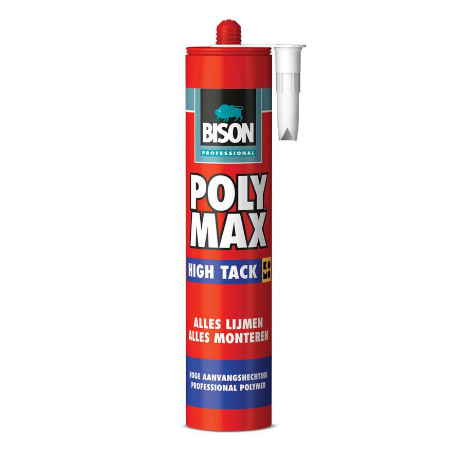 Lijm Poly Max High Tack Wit Koker 425g VVE=12