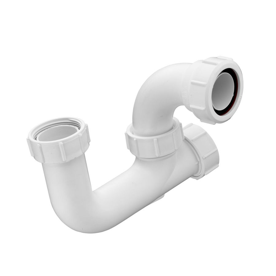 P trap no fin 1.1/2" in pl swvl 75mm seal