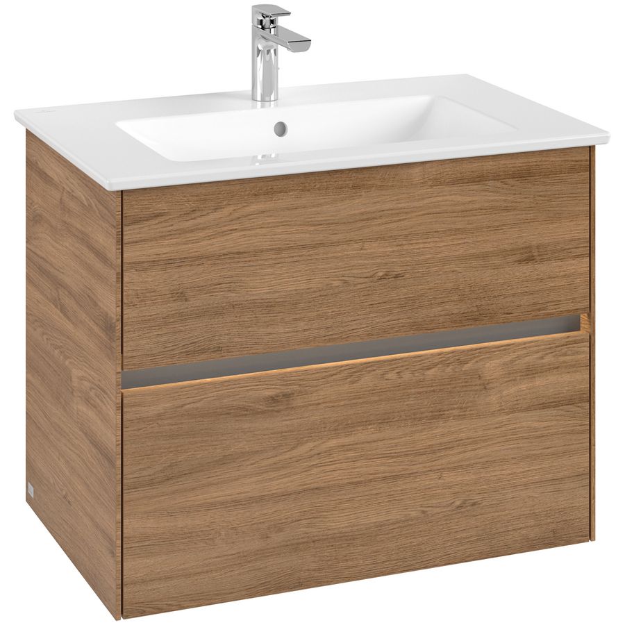 Wastafelonderkast Collaro 761x610x480mm Oak.Kans C144B0RH