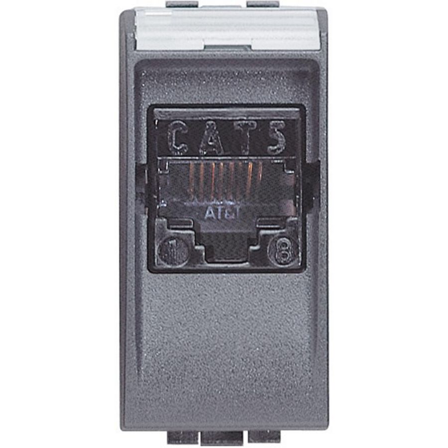 Wandcontactdoos RJ45 Living at + t Cat. 5