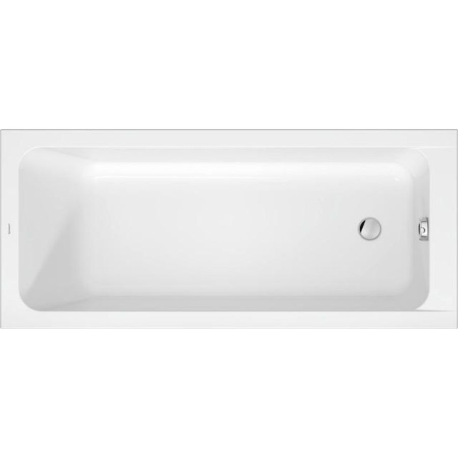 D-CODE ligbad wit hoogglans 1600x700mm