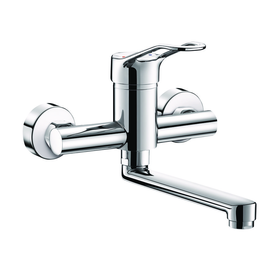 Muurmengkraan spoelt draaibare uitl L200 open gr S-kop