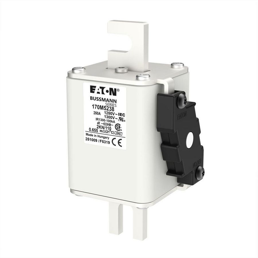 Zekering hoge snelheid 250A AC 1250V 100kA 2 61x77x1 VVE=3