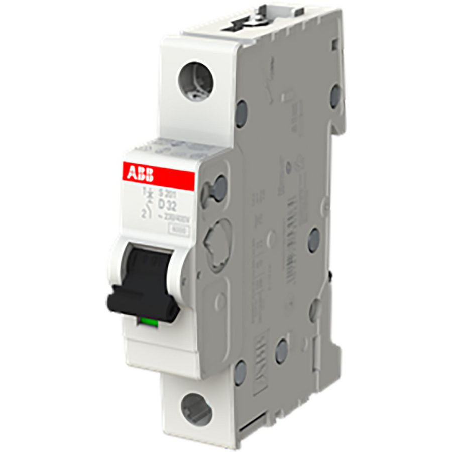 Installatieautomaat 6kA 1-polig D-karakteristiek 32A
