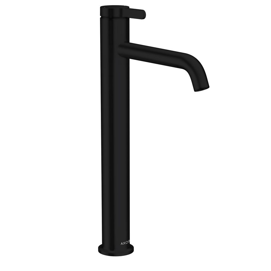 AXOR One 1-hendel wastafelkraan 260+afvoerplug mat zwart