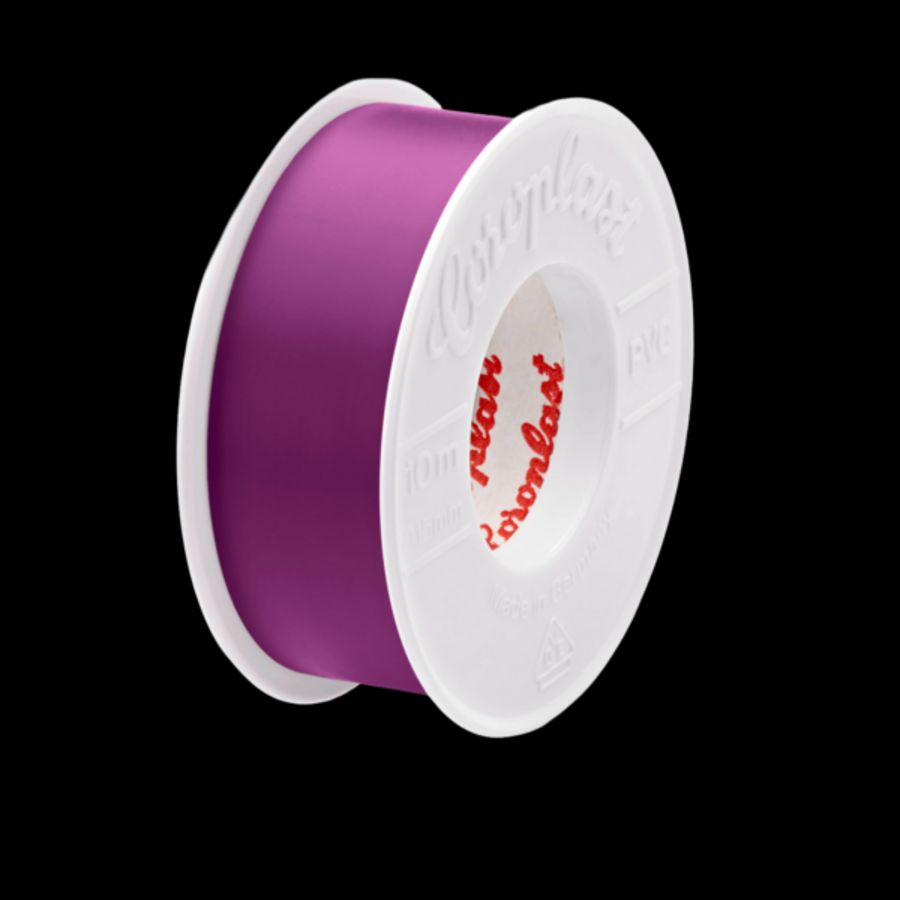 Rol a 10mtr. isolatietape 302 tape 38mm violet VVE=8
