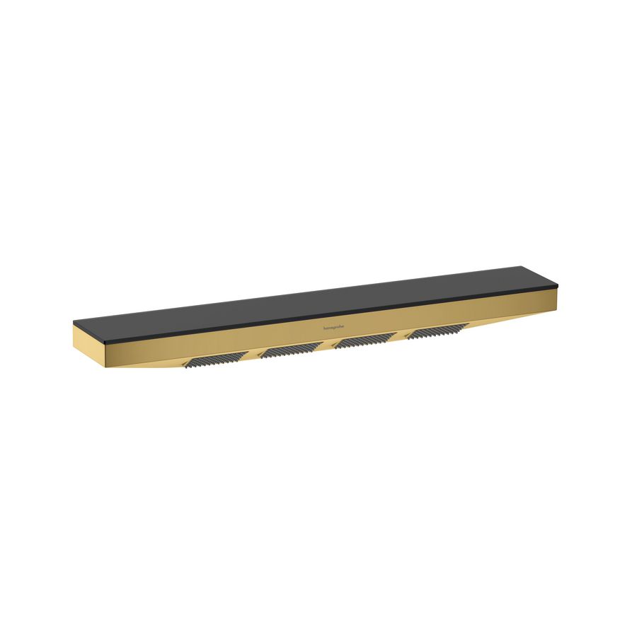 Rainfinity Schouderdouche 500 1 straalsoort met planchet Polished Gold Optic