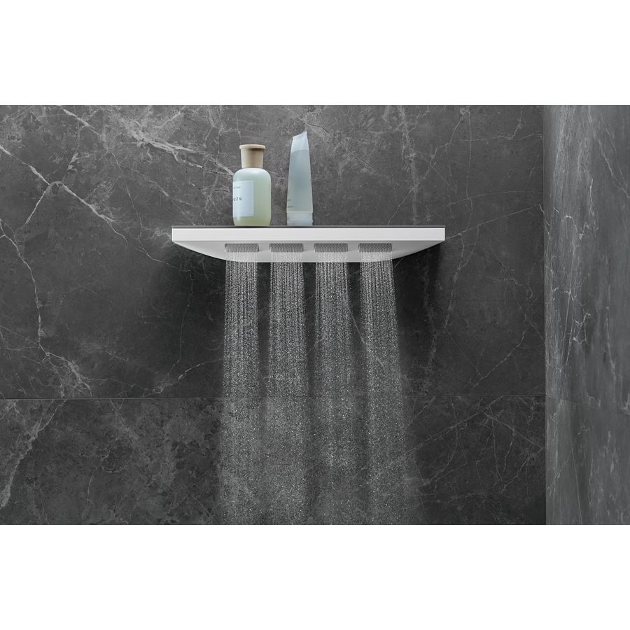 Schouderdouche 500 Rainfinity mat wit 26243700