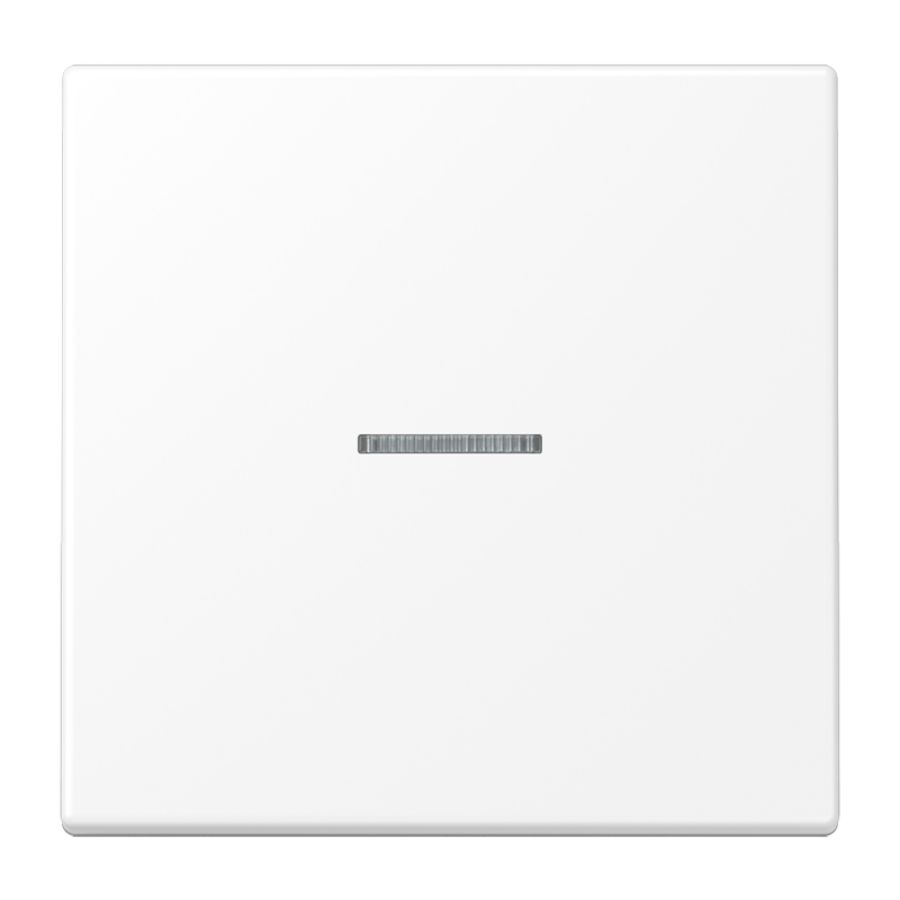 Wip LS990 wit met met lens v.KNX F10 taster 1voudig