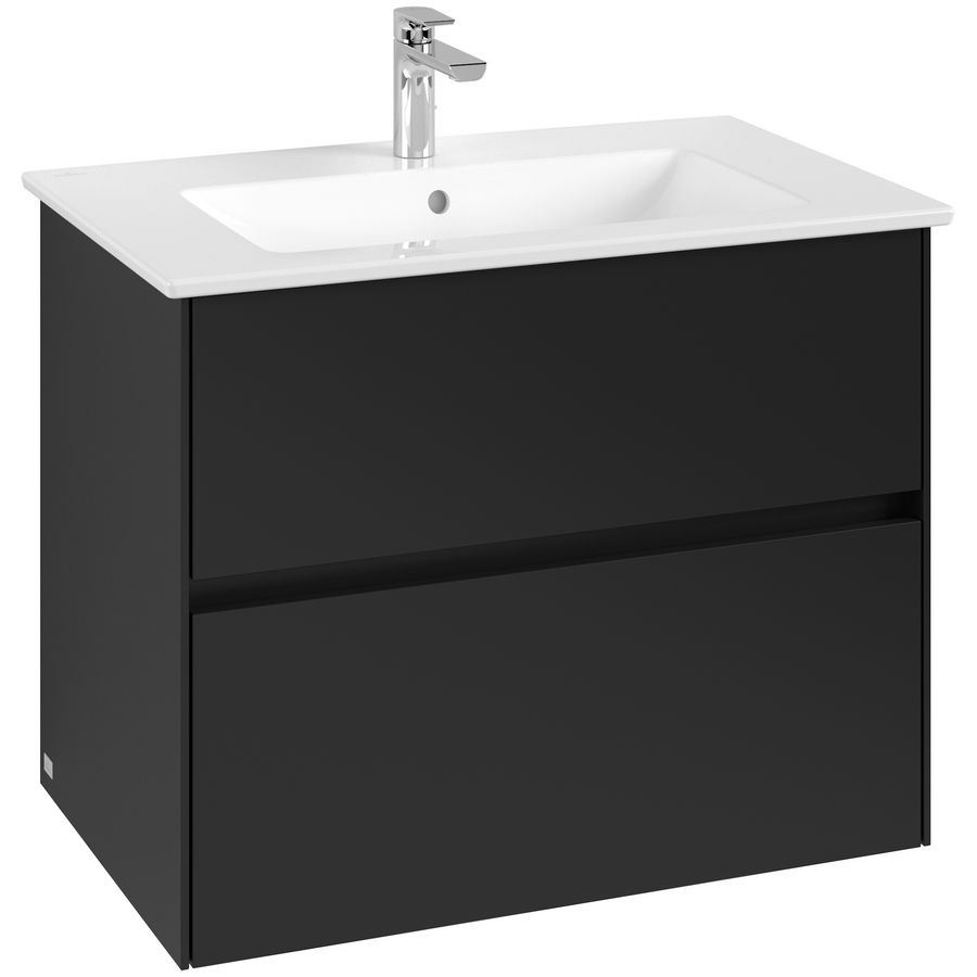Wastafelonderkast Collaro 761x610x480mm Volcano Black C14400VL